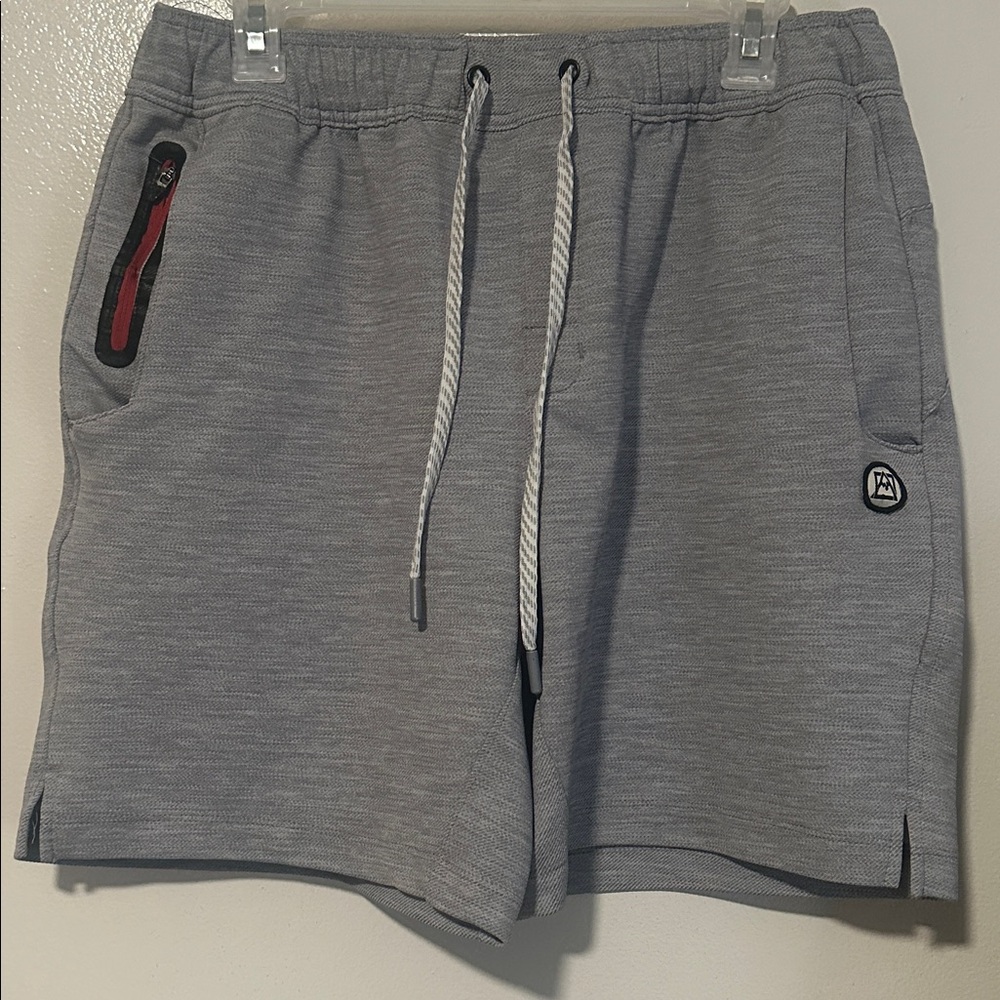 Avalanche Light Gray Athletic Men's Shorts